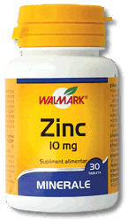 Zinc 10mg *30tbl - Pret | Preturi Zinc 10mg *30tbl