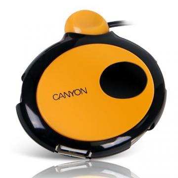 Hub USB Canyon CNR-USBHUB10B 4 porturi - Pret | Preturi Hub USB Canyon CNR-USBHUB10B 4 porturi