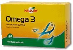 Omega 3 Ulei de Peste 500mg *30cps - Pret | Preturi Omega 3 Ulei de Peste 500mg *30cps