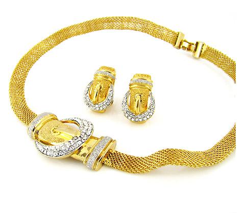 Seturi bijuterii placate cu aur - Pret | Preturi Seturi bijuterii placate cu aur