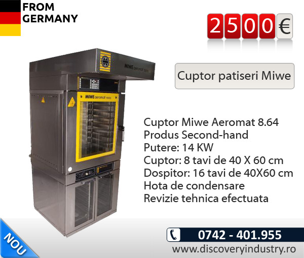 Cuptor patiserie Miwe - Pret | Preturi Cuptor patiserie Miwe