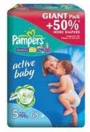 Pampers giant 5 (68BUC) - Pret | Preturi Pampers giant 5 (68BUC)