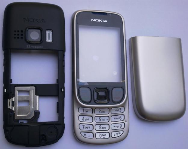 Carcasa Nokia 6303 SILVER ( ARGINTIE ) ORIGINALA COMPLETA SIGILATA - Pret | Preturi Carcasa Nokia 6303 SILVER ( ARGINTIE ) ORIGINALA COMPLETA SIGILATA