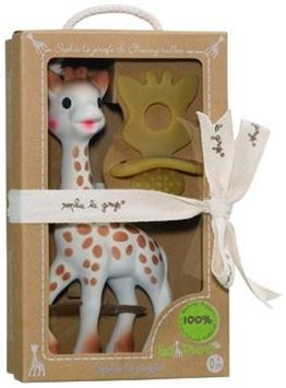 Set Girafa Sophie si figurina din cauciuc pentru rontait â€žSoâ€™pureâ€ - Pret | Preturi Set Girafa Sophie si figurina din cauciuc pentru rontait â€žSoâ€™pureâ€