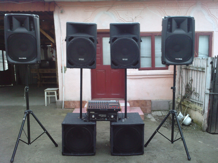Vand sistem audio pt nunti, DJ sau alte aplicatii - Pret | Preturi Vand sistem audio pt nunti, DJ sau alte aplicatii
