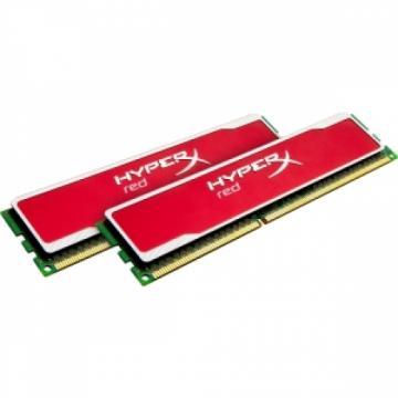 KINGSTON DDR III 8GB, 1600MHz, CL9, Dual Channel Kit 2 module 4GB, Kingston HyperX RED XMP - calitat - Pret | Preturi KINGSTON DDR III 8GB, 1600MHz, CL9, Dual Channel Kit 2 module 4GB, Kingston HyperX RED XMP - calitat