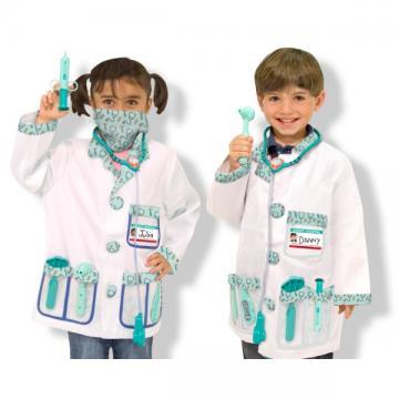 Melissa&amp;Doug - Costum carnaval copii Medic - Pret | Preturi Melissa&amp;Doug - Costum carnaval copii Medic