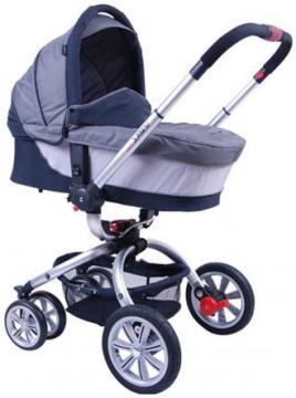 Carucior Rotativ Matteo Sistem Complet 2 in 1 - Silver - Pret | Preturi Carucior Rotativ Matteo Sistem Complet 2 in 1 - Silver