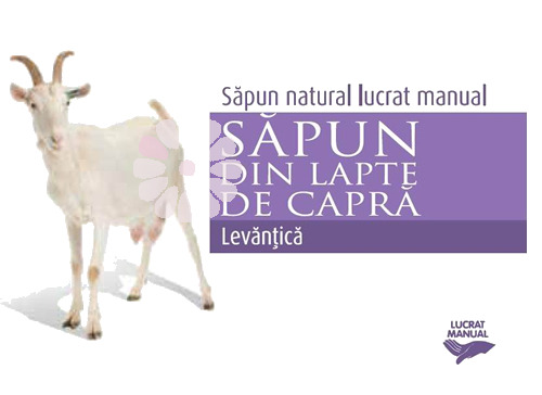Sapun din lapte de capra natural, lucrat manual - Pret | Preturi Sapun din lapte de capra natural, lucrat manual