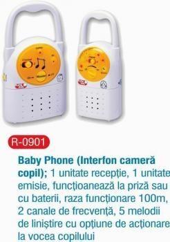 Primii Pasi - Baby Phone (Interfon camera copil) R0901 - Pret | Preturi Primii Pasi - Baby Phone (Interfon camera copil) R0901