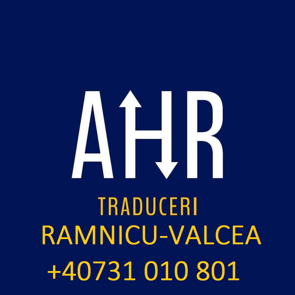 AHR traduceri in Ramnicu-Valcea 0731010801 - Pret | Preturi AHR traduceri in Ramnicu-Valcea 0731010801