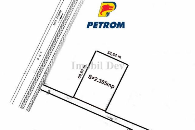 De vanzare teren intravilan zona DN7, intersectia spre Hateg – langa Petrom - Pret | Preturi De vanzare teren intravilan zona DN7, intersectia spre Hateg – langa Petrom