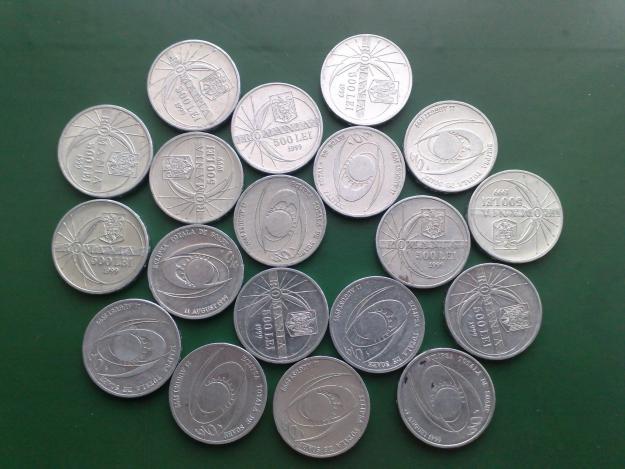 Monede de 500 lei cu eclipsa din 1999 - Pret | Preturi Monede de 500 lei cu eclipsa din 1999