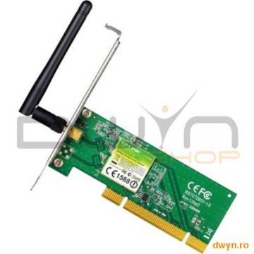 Placa Retea Wireless PCI 150Mbps, Atheros chipset,1T1R, 2.4GHz, antena detasabila - Pret | Preturi Placa Retea Wireless PCI 150Mbps, Atheros chipset,1T1R, 2.4GHz, antena detasabila