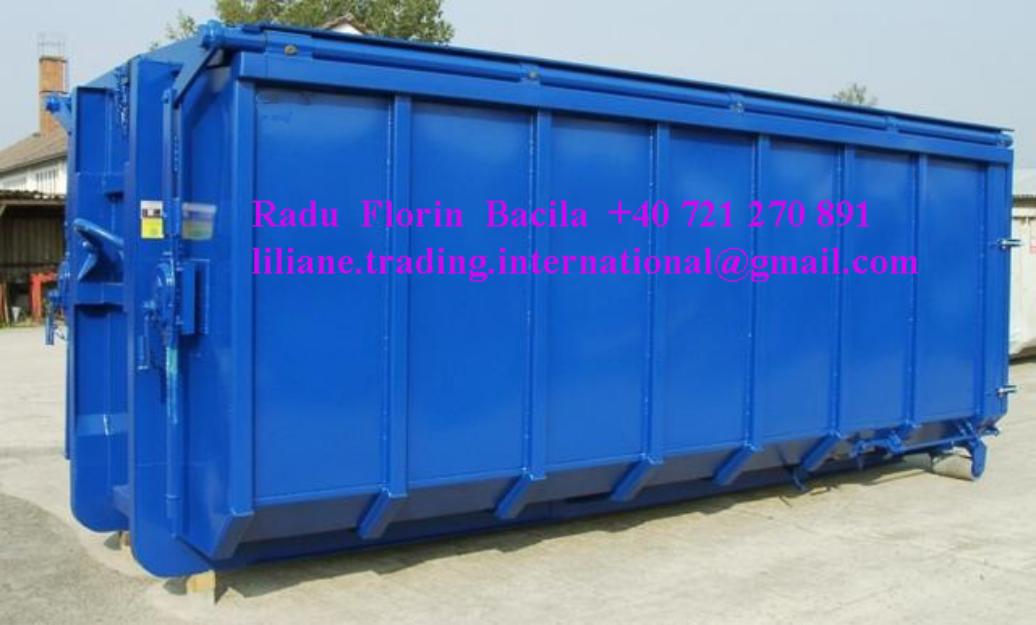Fabricam Abroll container cu usa batanta, cu garniture - Pret | Preturi Fabricam Abroll container cu usa batanta, cu garniture