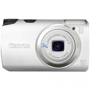 Canon Powershot A3200 IS Argintiu Bonus: Geanta foto + Card 4GB + Incarcator cu 2 Acumulatori - Pret | Preturi Canon Powershot A3200 IS Argintiu Bonus: Geanta foto + Card 4GB + Incarcator cu 2 Acumulatori