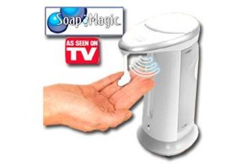 Dozator de sapun lichid cu senzor Magic Soap - Pret | Preturi Dozator de sapun lichid cu senzor Magic Soap
