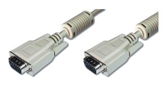 Cablu monitor VGA, ferita, High Quality, tata-tata, 5m, 700509, Mcab - Pret | Preturi Cablu monitor VGA, ferita, High Quality, tata-tata, 5m, 700509, Mcab