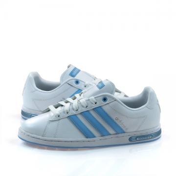 Pantofi sport Adidas DERBY II W alb/bleu/argintiu - Pret | Preturi Pantofi sport Adidas DERBY II W alb/bleu/argintiu