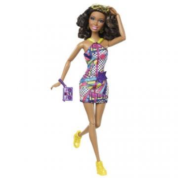 Mattel - Papusa Barbie Fashionista Nikki - Pret | Preturi Mattel - Papusa Barbie Fashionista Nikki