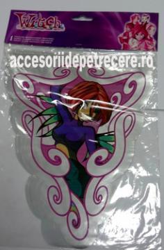 Banner decorativ stegulete plastic WITCH - Pret | Preturi Banner decorativ stegulete plastic WITCH