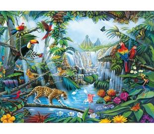 Puzzle Clementoni 6000 Padure tropicala - Pret | Preturi Puzzle Clementoni 6000 Padure tropicala