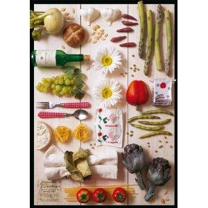 Puzzle Ravensburger 1000 Mediterranean Food - Pret | Preturi Puzzle Ravensburger 1000 Mediterranean Food