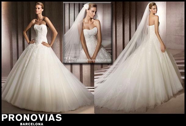 Rochie de mireasa pronovias-- model barroco - Pret | Preturi Rochie de mireasa pronovias-- model barroco