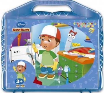 Cuburi Clementoni cu desene HANDY MANNY - Pret | Preturi Cuburi Clementoni cu desene HANDY MANNY