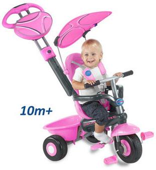 Smart Trike - 3 in 1 Smart Trike Deluxe Pink - Pret | Preturi Smart Trike - 3 in 1 Smart Trike Deluxe Pink