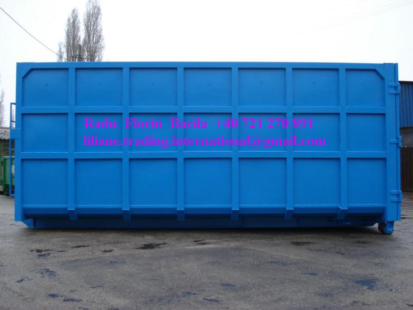 Fabricant de diverse tipuri de containere metalice tip Abroll - Pret | Preturi Fabricant de diverse tipuri de containere metalice tip Abroll