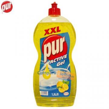 Detergent lichid vase Pur Lemon 1.5 L - Pret | Preturi Detergent lichid vase Pur Lemon 1.5 L