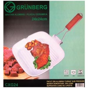 Grill cu ceramica Tigaie grunberg cxg24 - Pret | Preturi Grill cu ceramica Tigaie grunberg cxg24