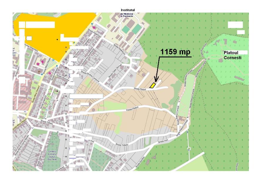 Teren pentru case zona Platoul Cornesti, Targu Mures - Pret | Preturi Teren pentru case zona Platoul Cornesti, Targu Mures