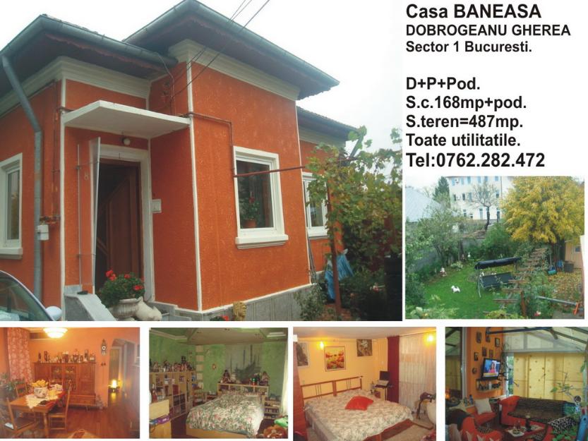 Vanzare casa Baneasa, Dobrogeanu Gherea, 5 camere - Pret | Preturi Vanzare casa Baneasa, Dobrogeanu Gherea, 5 camere