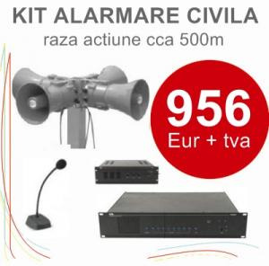 KIT alarmare civila primarii - Pret | Preturi KIT alarmare civila primarii