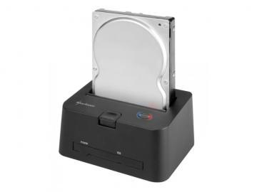 Dock station pentru HDD Quickport Combo eSATA, 2.5"/3.5", IDE/SATA, USB2.0.eSATA, 4044951010073, Sharkoon - Pret | Preturi Dock station pentru HDD Quickport Combo eSATA, 2.5"/3.5", IDE/SATA, USB2.0.eSATA, 4044951010073, Sharkoon