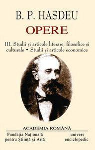 Opere. Vol. III-IV - B. P. Hasdeu - Pret | Preturi Opere. Vol. III-IV - B. P. Hasdeu