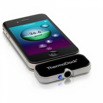 Termometru digital ThermoDock MED76156 pentru iPhone Medisana Germania - Pret | Preturi Termometru digital ThermoDock MED76156 pentru iPhone Medisana Germania