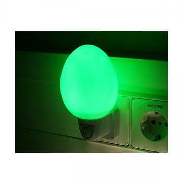 Lampa de noapte cu 4 LED-uri, ovala verde - Pret | Preturi Lampa de noapte cu 4 LED-uri, ovala verde