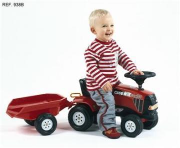 Falk - Baby Tractor Case IH cu Remorca - Pret | Preturi Falk - Baby Tractor Case IH cu Remorca
