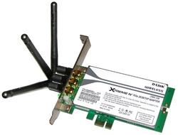 D-Link Wireless 802.11n PCI-E 1x adapter - DWA-556 - Pret | Preturi D-Link Wireless 802.11n PCI-E 1x adapter - DWA-556