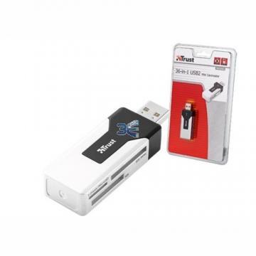 Trust,  Card Reader Mini CR-1350p, 36 in1, USB - Pret | Preturi Trust,  Card Reader Mini CR-1350p, 36 in1, USB