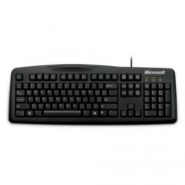 Wired Keyboard Microsoft 200 Black USB ForBusiness, 6JH-00017 - Pret | Preturi Wired Keyboard Microsoft 200 Black USB ForBusiness, 6JH-00017