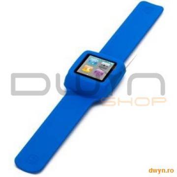 GRIFFIN Slap for iPod nano (6th generation), Blue - Pret | Preturi GRIFFIN Slap for iPod nano (6th generation), Blue