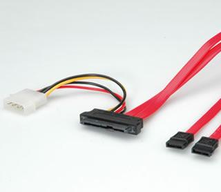 Cablu Roline SAS / SATA cu alimentare, 0.5M - Pret | Preturi Cablu Roline SAS / SATA cu alimentare, 0.5M