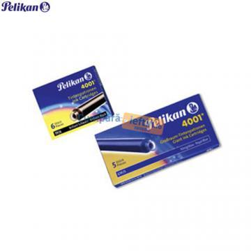 Cartuse de cerneala mici Pelikan albastre 6 buc/set - Pret | Preturi Cartuse de cerneala mici Pelikan albastre 6 buc/set