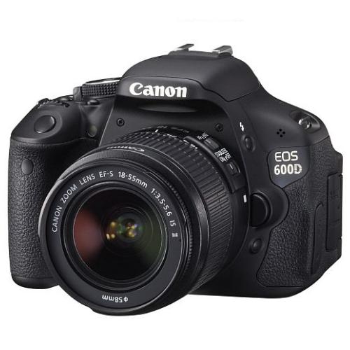 Aparat foto DSLR Canon EOS 600D + Obiectiv EF-S 18-55mm IS II - Pret | Preturi Aparat foto DSLR Canon EOS 600D + Obiectiv EF-S 18-55mm IS II