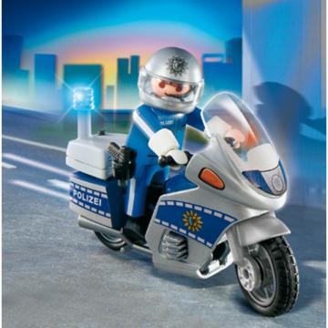 Motocicleta de politie Playmobil - Pret | Preturi Motocicleta de politie Playmobil