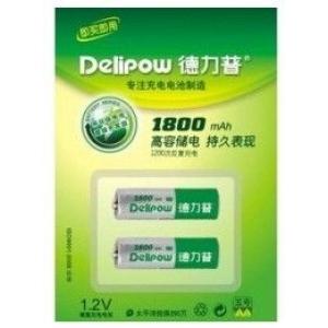 Set 2 Acumulatori tip R6 1.2V 1800mAH Delipow - Pret | Preturi Set 2 Acumulatori tip R6 1.2V 1800mAH Delipow